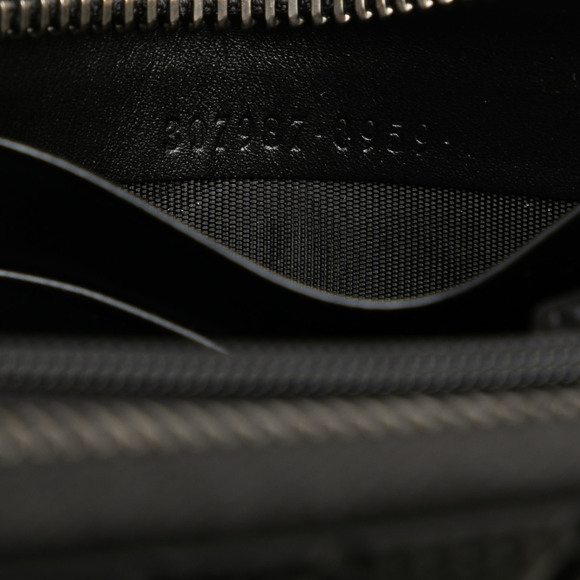 Pre-Loved Gucci Guccissima Zip Around Leather Wallet - Picture 7 of 11